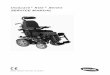Invacare Kite Series SERVICE MANUAL · Invacare ® Kite ® Series . SERVICE MANUAL . ... Via dei Pini, 62 ; I - 36016 ... • Service and maintenance work must be carried out taking