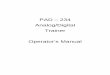 PAD – 234 Analog/Digital Trainer Operator’s Manualcornerstonerobotics.org/.../erii4_pad234_operators_manual.pdf · MAINTENANCE OF THE PAD 234 ANALOG DIGITAL TRAINER FUSE REPLACEMENT