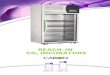 REACH-IN CO2 INCUBATORS - Caron Products · One Internal Outlet / 230V 60Hz / NBR 14136 (For -2 models) Three Internal Outlets / 115V 60Hz / NEMA 5-15 (For -1 models)