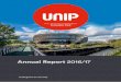 Annual Report 2016/17 - nottingham.ac.uk · 4 5 Since the completion of the Sir Colin Campbell Building in 2008, UNIP Management Ltd has supported entrepreneurs to develop high-tech