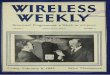 The wireless weekly : the hundred per cent Australian ... · The wireless weekly : the hundred per cent Australian radio journal Page 3 nla.obj-699305824 National Library of Australia