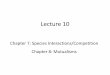 Lecture 10 - life.umd.edu Ecology Spring 2013... · 7.1: Concept of Niche • Joseph Grinnell (1917) • Charles Elton (1927) • G. E. Hutchinson (1957) • Robert Ricklefs (1997)