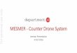 MESMER - Counter Drone System - ASX · D13 Developing a Novel Drone Defense System •Department 13 is a specialized communications Company that operates in the unlicensed frequency