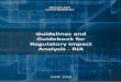 sis - RIA Guidelines and Guidebook for Regulatory Impact · NATIONAL WATERWAY TRANSPORTATION AGENCY – ANTAQ Flavia Morais Lopes Takafashi ... ec.europa.eu/smart-regulation/guidelines/docs/br_toolbox_en.pdf