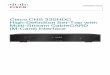 Cisco CHS 335HDC High-Definition Set-Top with Multi-Stream ... · The Cisco® CHS 335HDC High-Deﬁ nition Set-Top with Multi-Stream CableCARD™ (M-Card™) Interface (CHS 335HDC)