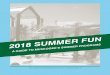 2018 Summer Funo muSkoGee’S Summer proGrAmS · Rougher Summer Pride o˜ers academic, physical and character-building activities for students in grades 3-12, giving them support