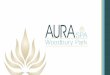 AURA - clubweb.theclubcompany.com · Aura Spa Taster 60 minutes Tranquillity back, neck and shoulder massage with a prescribed 30min Comfort Zone facial. Hot Stone Therapy A powerful