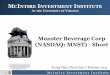 MCINTIRE INVESTMENT INSTITUTE - UVACollab : Gateway · Soda (HANS) changed its company’s name and symbol to Monster Beverage Company (MNST) on January 5, 2012 ... whose principal