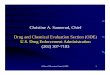 Christine A. Sannerud, Chief Drug and Chemical Evaluation ... · Office of Diversion Control, ODE 1 Christine A. Sannerud, Chief Drug and Chemical Evaluation Section (ODE) U.S. Drug