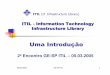 ITIL ----Information Technology Infrastructure Libraryfrozza/2015.2/BSI12/ITIL/itil... · mudanças, incidentes e problemas." Gartner Group ITSM - IT Service Management. 05/03/2005