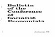 Bulletin of the Conference of - Socialist Economistsjournals.sagepub.com/pb-assets/cmscontent/CNC/AUTUMN_73.pdf · CONTENTS The British State and the Inflation Crisis, Andrew Gamble