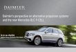 Daimler's perspective on alternative propulsion systems ...· Daimler AG - Mercedes Benz Cars - 3.2