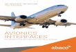 AVIONICS INTERFACES - abaco.com · communications in aircraft, Abaco Systems has developed a range of products that deliver the required reliability, speed, and richness of features