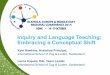 Inquiry and Language Teaching; Embracing a Conceptual Shift · Halliday’s Semiotic Process “Language development is a continuous process. Even the move into written language,