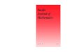 Volume 199 No. 2 June 2001 Journal of Mathematics - MSP · PACIFIC JOURNAL OF MATHEMATICS Volume 199 No. 2 June 2001 Mathematics 2001 2 Paciﬁc Journal of Mathematics ... (non-zero)