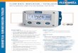 FLOW RATE INDICATOR / TOTALIZER WITH ANALOG AND … · The F110 is the most popular model in our range of flow rate / totalizers, complete with pulse and analog output signals. Even