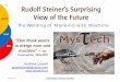 Rudolf Steiner's Surprising View of the Futurethechristianmysteries.com/wp-content/uploads/2017/12/Surprising... · Rudolf Steiner • ^The welding together of human beings with machines