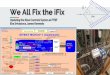 We All Fix the iFix - quarknet.fnal.govquarknet.fnal.gov/fnal-uc/quarknet-summer-research/QNET2018/... · Replace APACS system, iFIX console, 4-mation software with new hardware and