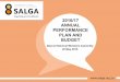 2016/17 ANNUAL PERFORMANCE PLAN AND BUDGET Documents 2016/SALGA Annual... · 2016/17 ANNUAL PERFORMANCE PLAN AND BUDGET . Overview of Annual Performance Plan ... Roll out of Strategic