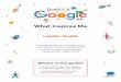 What Inspires Me - Google · Encourage children to show what inspires them through a creative, uplifting doodle! Doodles can be submitted between January 8, 2018 – March 2, 2018