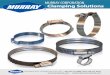 MURRAY CORPORATION Clamping Solutions - geibind.com · MURRAY CORPORATION Clamping Solutions Worm Drive Hose Clamps - SAE Type “F” Murray is a manufacturer of multiple grades