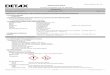 DETAX GmbH & Co. KG Safety Data Sheet - Willkommen bei … · Safety Data Sheet DETAX GmbH & Co. KG according to Regulation (EC) ... 10787 Page 2 of 9 ... NBR (Nitrile rubber)