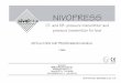 INSTALLATION AND PROGRAMMING MANUAL - Úvod · INSTALLATION AND PROGRAMMING MANUAL 1. Edition Manufacturer: NIVELCO Process Control Co. ... *pipe coupling DIN 11581 0 …. 10 bar