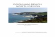 ROCKHAM BEACH, NORTH DEVON BEACH.pdf · Beach Grid ref SS 457462 Rockham beach lies between Mortehoe and Ilfracombe on the North Devon coast, with Morte Point ( left in picture) and