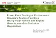 Power Pack Testing at Environment Canada’s Testing Facilities pack testing- Stephane... · Power Pack Testing at Environment Canada’s Testing Facilities Heavy-Duty Vehicle and