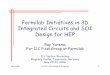 Fermilab Initiatives in 3D Integrated Circuits and SOI ...ppd.fnal.gov/eed/asic/Presentations/Ringberg2talk.pdf · Fermilab Initiatives in 3D Integrated Circuits and SOI Design for