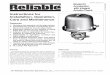 Instructions for Installation, Operation, Care and Maintenance · Remove the Accelo–Check Body, Item #19, Fig. 1, and gently lift the Accelo–Check Diaphragm Assem-bly, Item #22,
