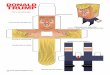 DONALD TRUMP - Paper Foldables · DONALD TRUMP Paper Foldable will look like! Cut-out along solid black line Print on card stock paper TRUMP DONALD Fold on dashed lines Tape/glue