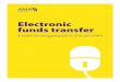 Electronic Funds Transfer Toolkit - ama-assn.org · Caution: EFT agreements your practice enters into with health insurers will supersede the protections your bank has put in place