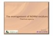 The management of NORM residues · Radioatividade,IRD/CNEN,RiodeJaneiroin2014,availablefromthe IRDwebsite. The management of NORM residues –practical aspects. 16 DILUTE AND DISPERSE