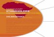 STAKEHOLDER - Massmart · internal and external stakeholders is necessary for us to gain an understanding of their needs and expectations. Through stakeholder engagement, those we