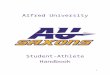 Empire 8 Conference Mission  · Web viewThe Alfred University Athletic Department’s mission is to provide its student-athletes with the opportunity to enhance critical life skills,