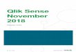 Qlik Sense ReleaseNotes · Qlik Sense November 2018 release notes 3 Description: When a Qlik Sense client exports a chart with a pre-defined number format to Excel, the clients