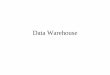Data Warehouse - Portale Unical E... · Data Warehouse: una collezione di dati in supporto al processo decisionale del management… Orientata al soggetto Integrata Dipendente dal