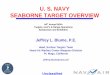 U. S. NAVY SEABORNE TARGET OVERVIEW · U. S. NAVY SEABORNE TARGET OVERVIEW 44th Annual NDIA Targets, UAV’s & Range Operations Symposium and Exhibition Jeffrey L. Blume, P.E. 