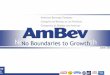 No Boundaries to Growth - AmBevri.ambev.com.br/arquivos/Ambev_APR_20050614_eng.pdf · 2 ABV ABVc NYSE Contents No Boundaries to Growth AmBev Overview 2004, A Crucial Year Culture,