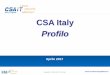 CSA Italy Profilo - cloudsecurityalliance.it · Prof. Ernesto Damiani, Professore ordinario presso il Dipartimento di Informatica dell'Università degli Studi ... Luca Bolognini,