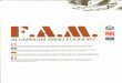 Brochure F.A - Fonderia F.A.M · F.A.M. (Fonderia Alluminio Morini) - Kompetenz in Aluminium - Sandguß - maschinen und handgeformt - mit 50 - jähriger Erfahrung. Eine Zusammenarbeit