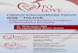 Clinical Interventional Forum GISE - TOLOVEgisetolove.com/2014/img/programma_1411.pdf · Guido Parodi, Firenze Andrea Pavei, Conegliano (TV) Andrea Santarelli, Rimini Daniela Trabattoni,