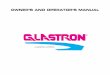 OWNER’S AND OPERATOR’S MANUAL - glastron.com · GLASTRON BOATS A Genmar Company P.O. Box 460 Little Falls, MN 56345 (320) 632-8395 glastron@brainerd.net Owner’s And Operator’s