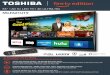 Toshiba 55LF621U19 MKTG 18-0338 V2 Finaltvna.compal-toshiba.com/.../2/2018/05/55LF621U19_mktg_v2_final.pdf · 55" | 60 Hz LED TV | 4K ULTRA HD 55LF621U19 VOICE REMOTE WITH ALEXA A