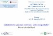 Cateterismo venoso centrale: solo ecoguidato? Maurizio Gallieni · Distribution of IJV according to quadrant The view is from the head of the bed, with the patient's head turned to