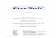 Ecosalt BMSC-7 Lang Manual-Dec07 1 · Page 1 of 93 Model BMSC Salt water pool system Desinfektionssystem unter verwendung des salzwassers Trattamento ad acqua salata Badzout zwembad