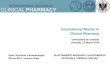 International Master in Clinical Pharmacy · • OMS: l’allattamento al ... -supplementi di Fe (assenza di lattoferrina umana) ... • Con un apporto di ferro superiore a quello