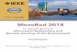 MicroRad 2018 - .Paolo Ferrazzoli, Tor Vergata University, Italy Leila Guerriero, Tor Vergata University,