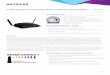 Performance & Use - NETGEAR · AC1200 WiFi High-Speed DSL Modem Router—Simultaneous Dual Band Gigabit Data Sheet D6220 PAGE 3 OF 5 NETGEAR makes it easy to do more with your digital